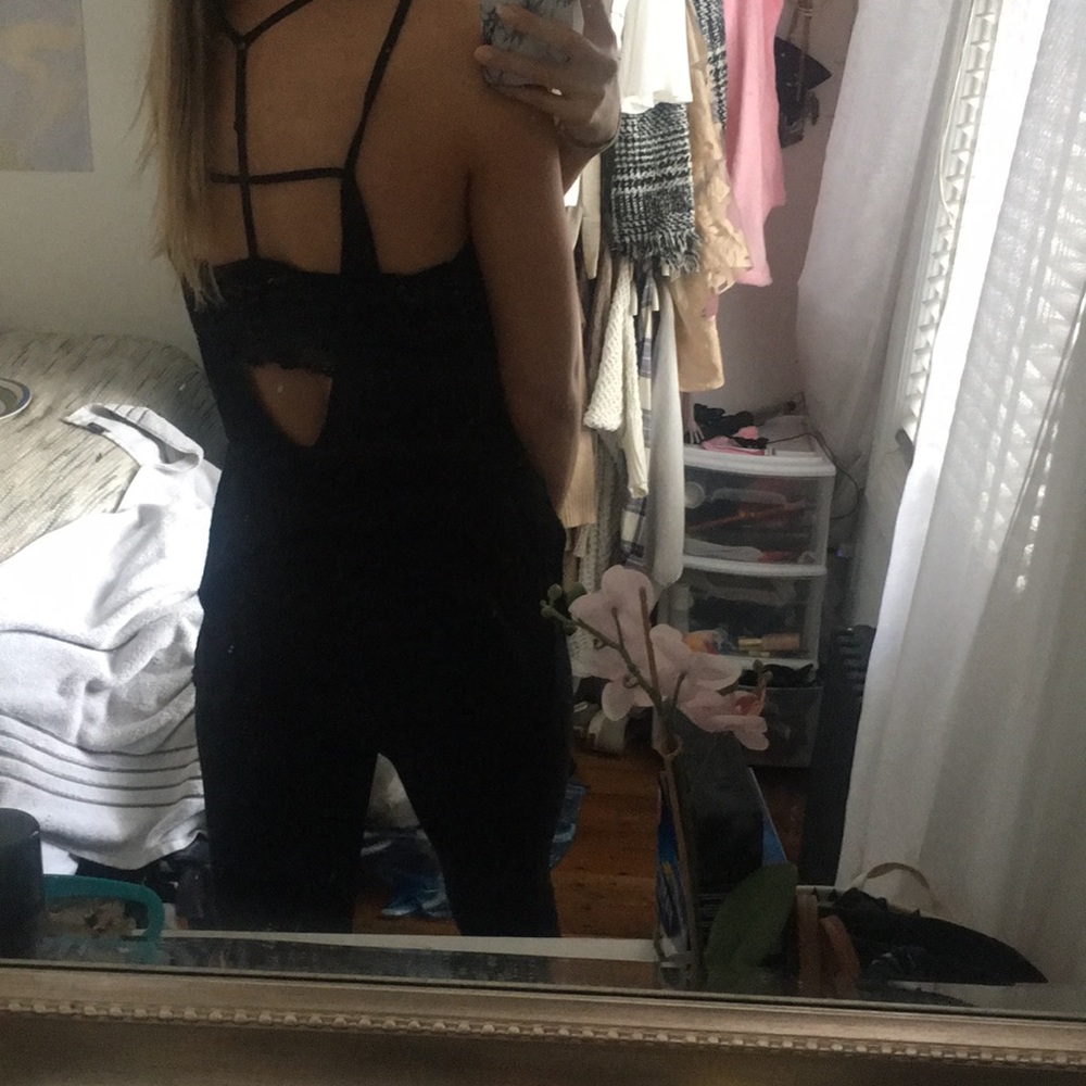 Express Ribbed Open-Back Tank